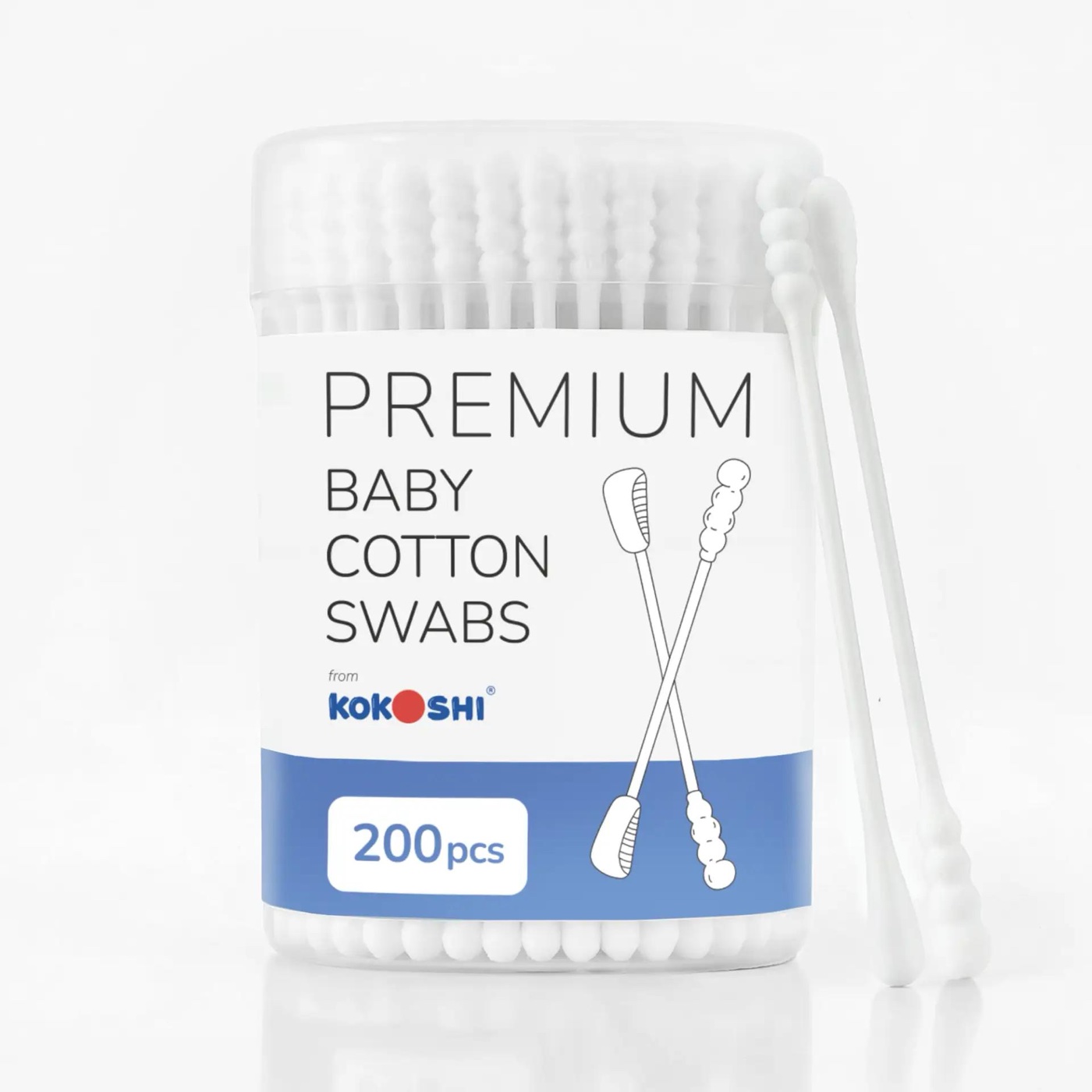 Premium Baby Cotton Swabs