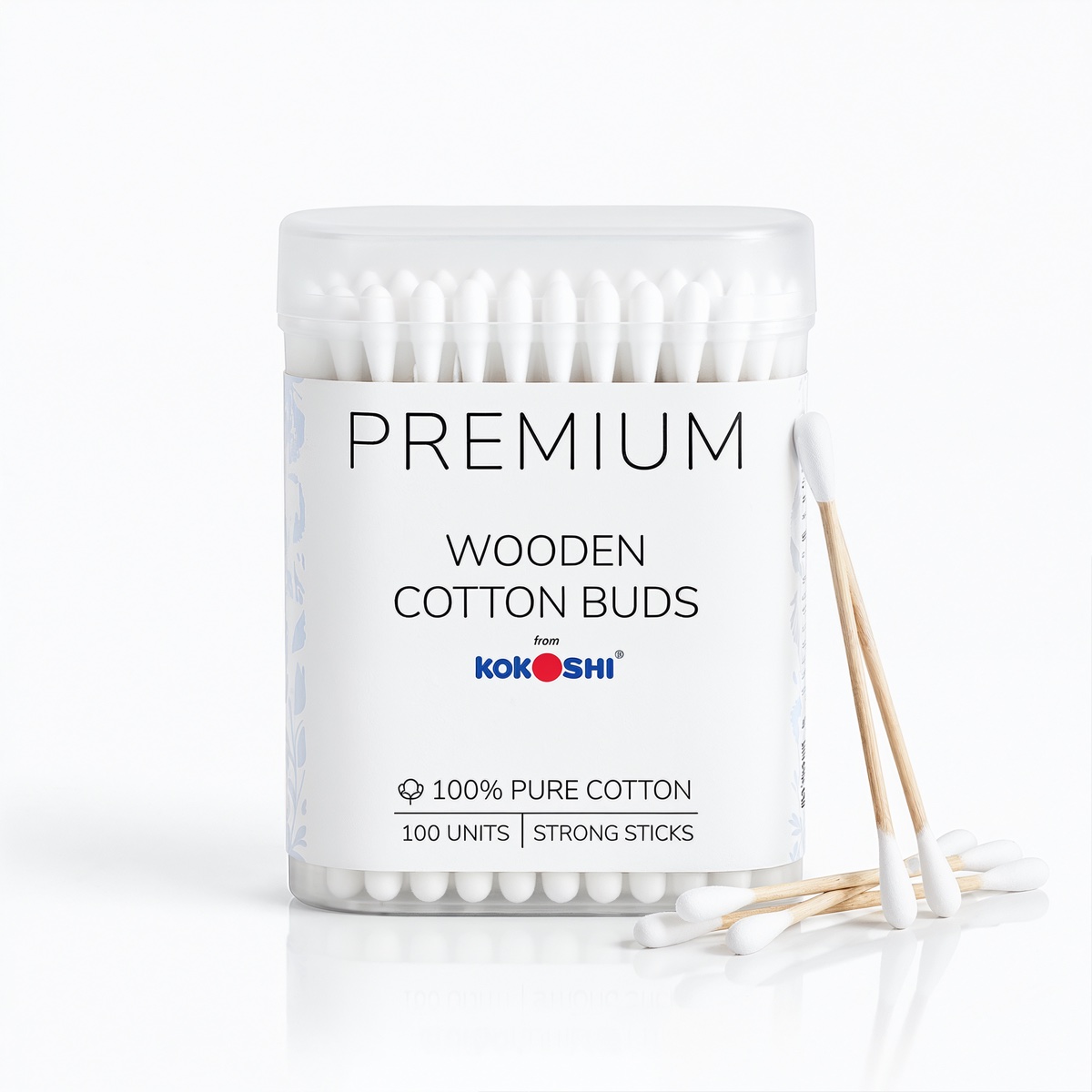 Premium Wooden Cotton Buds