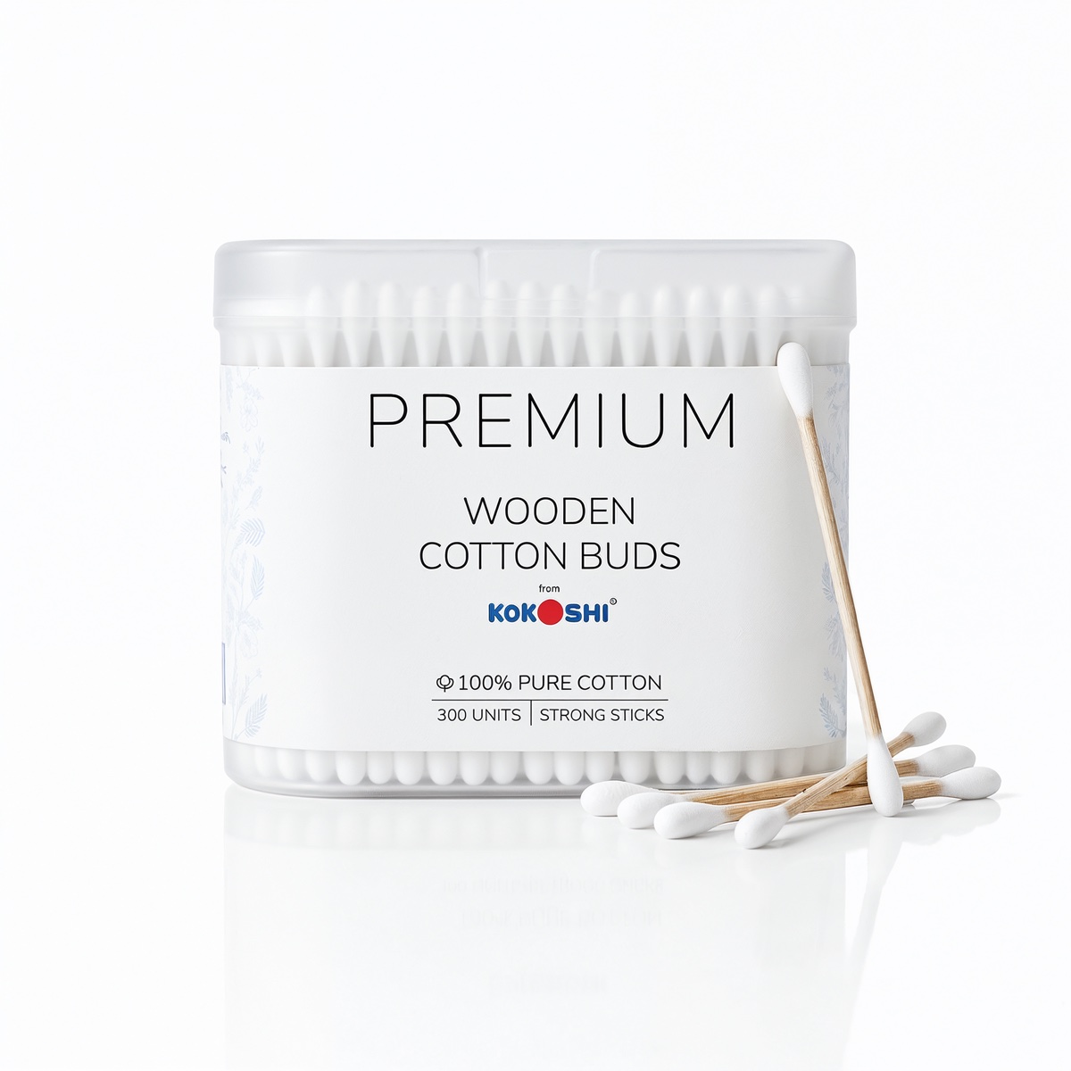 Premium Wooden Cotton Buds